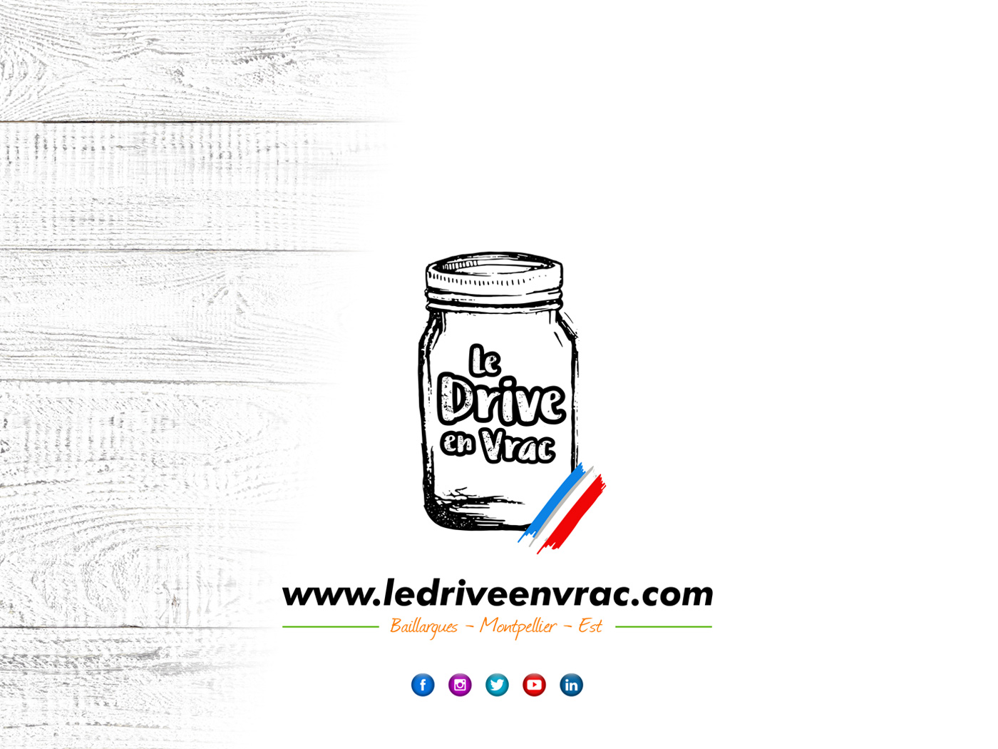 bocal drive vrac bois blanc